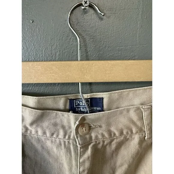 Polo by Ralph Lauren Mens ivory Chino Shorts Size 38 - Picture 3 of 4